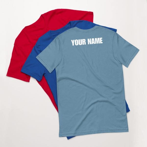 WGL Unisex T-Shirts (Customise Back) - Image 14